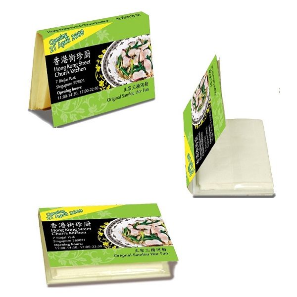 LFTI002 Card Tissue with Advertisement